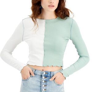 Just Polly Juniors' Colorblocked Top